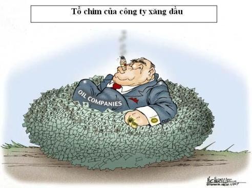 Tổ chim của doanh nghiệp xăng dầu được "xây" bằng... tiền.